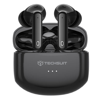 Kit mains libres Bluetooth Techsuit CW1 Audira Pro, TWS, ANC, Noir