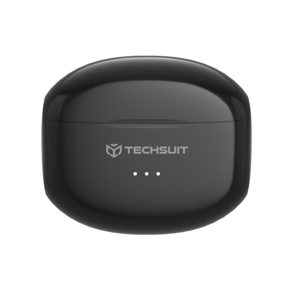Kit mains libres Bluetooth Techsuit CW1 Audira Pro, TWS, ANC, Noir