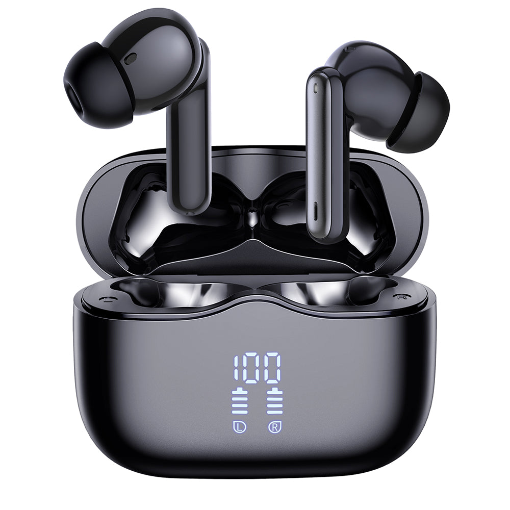 Kit mains libres Bluetooth Techsuit CW2 VelarX One, TWS, ANC, Noir