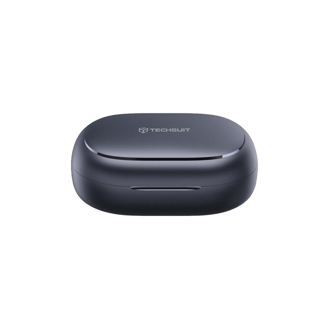 Kit mains libres Bluetooth Techsuit CW4 AirTune, TWS, Noir