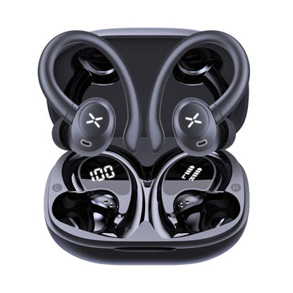 Kit mains libres Bluetooth Techsuit CW4 AirTune, TWS, Noir