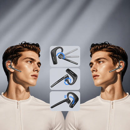 Kit mains libres Bluetooth Techsuit PowerTalks G6, MultiPoint, A2DP, Noir