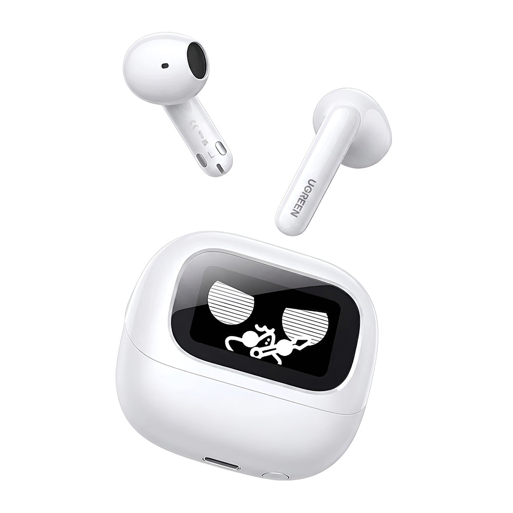 Kit mains libres Bluetooth UGREEN HiTune H6 Magic WS216 (65386), TWS, ANC, MultiPoint, Blanc
