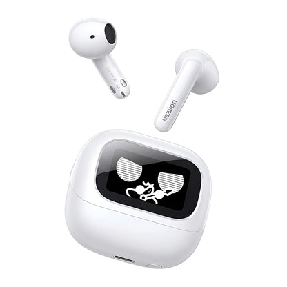 Kit mains libres Bluetooth UGREEN HiTune H6 Magic WS216 (65386), TWS, ANC, MultiPoint, Blanc