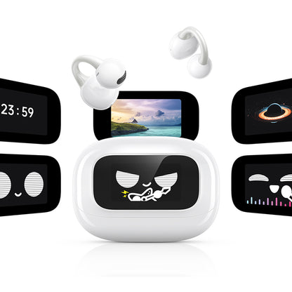 Kit mains libres Bluetooth UGREEN S6 ClipBuds Magic WS208, TWS, Blanc