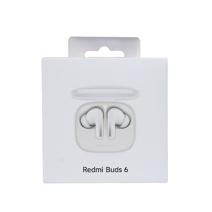 Kit mains libres Bluetooth Xiaomi Redmi Buds 6, TWS, ANC, Blanc BHR9250GL