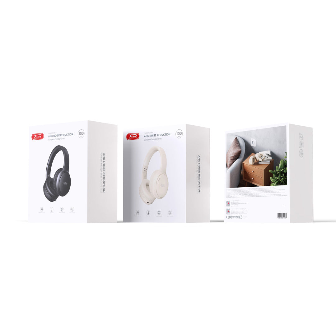 Kit mains libres Bluetooth XO Design BE41, A2DP, ANC, noir 