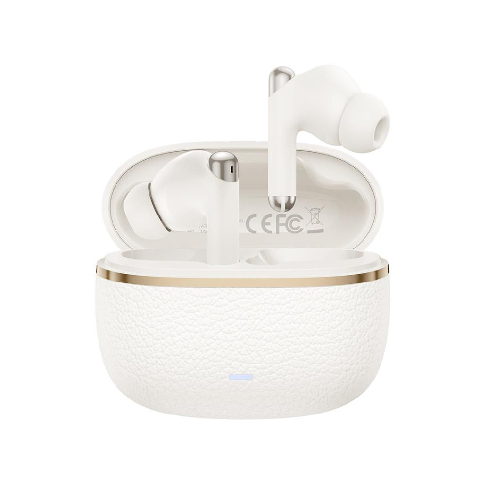 Kit mains libres Bluetooth XO Design G33, TWS, ANC, Blanc