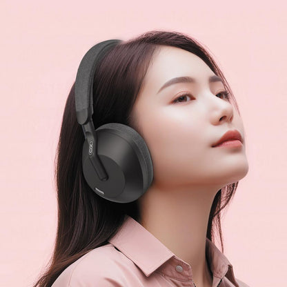 Kit mains libres Bluetooth XO Design BE49 Qiyue, A2DP, ANC, Noir