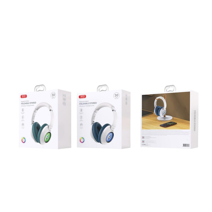 Kit mains libres Bluetooth XO Design BE43, A2DP, Bleu