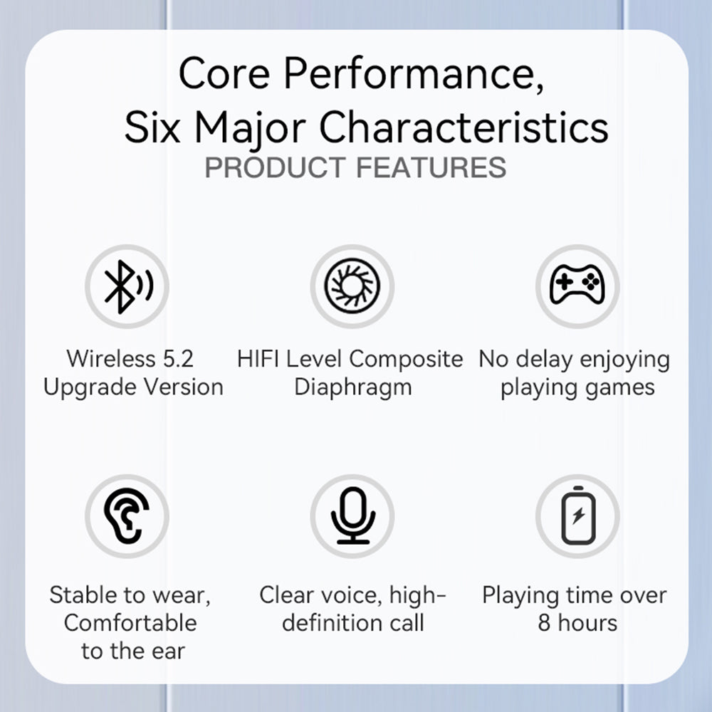 Handsfree Bluetooth Yesido EP05, A2DP, ANC, Noir