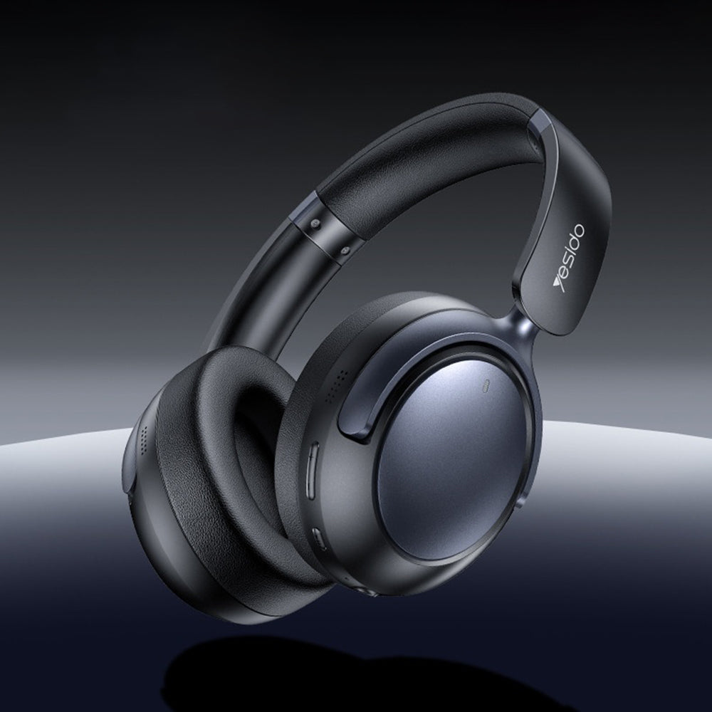 Kit mains libres Bluetooth Yesido EP07, A2DP, ANC, Noir