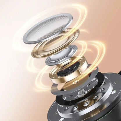 Kit mains libres Bluetooth Yesido EP15 Kids, A2DP, Noir