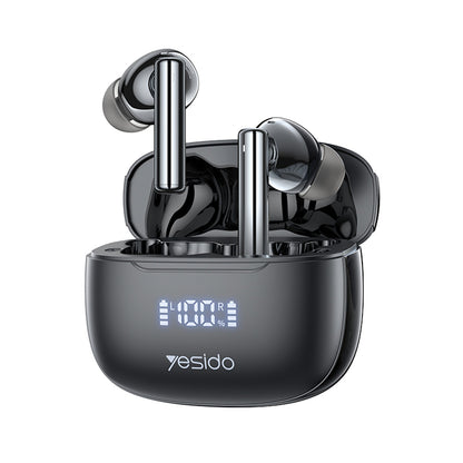 Kit mains libres Bluetooth Yesido TWS23, TWS, ANC, Noir