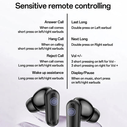 Kit mains libres Bluetooth Yesido TWS38, TWS, Noir