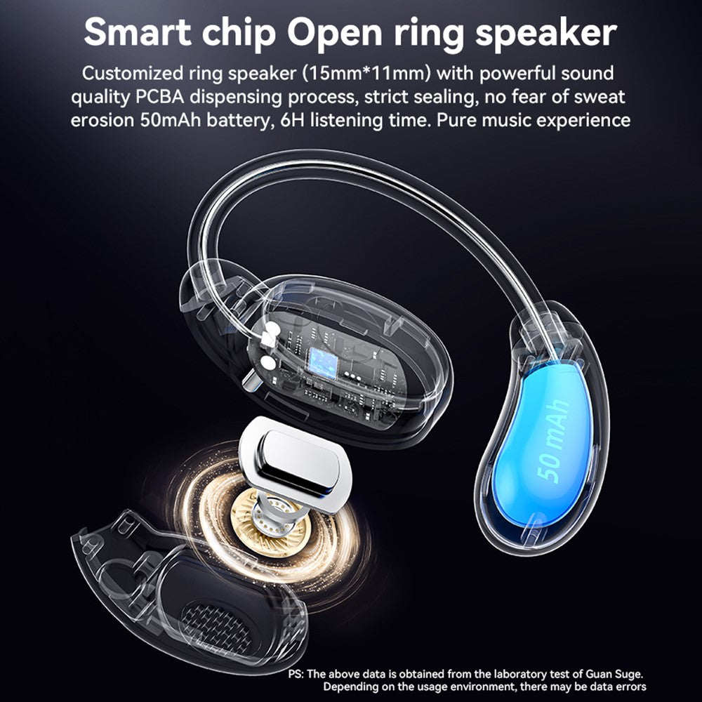 Kit mains libres Bluetooth Yesido YSP19 BL, TWS, Noir