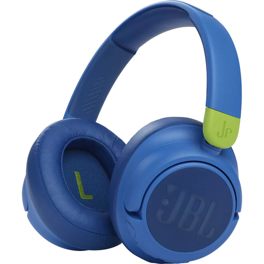 Kit mains libres Bluetooth JBL JR460 Kids NC, MultiPoint, A2DP, ANC, Bleu JBLJR460NCBLU