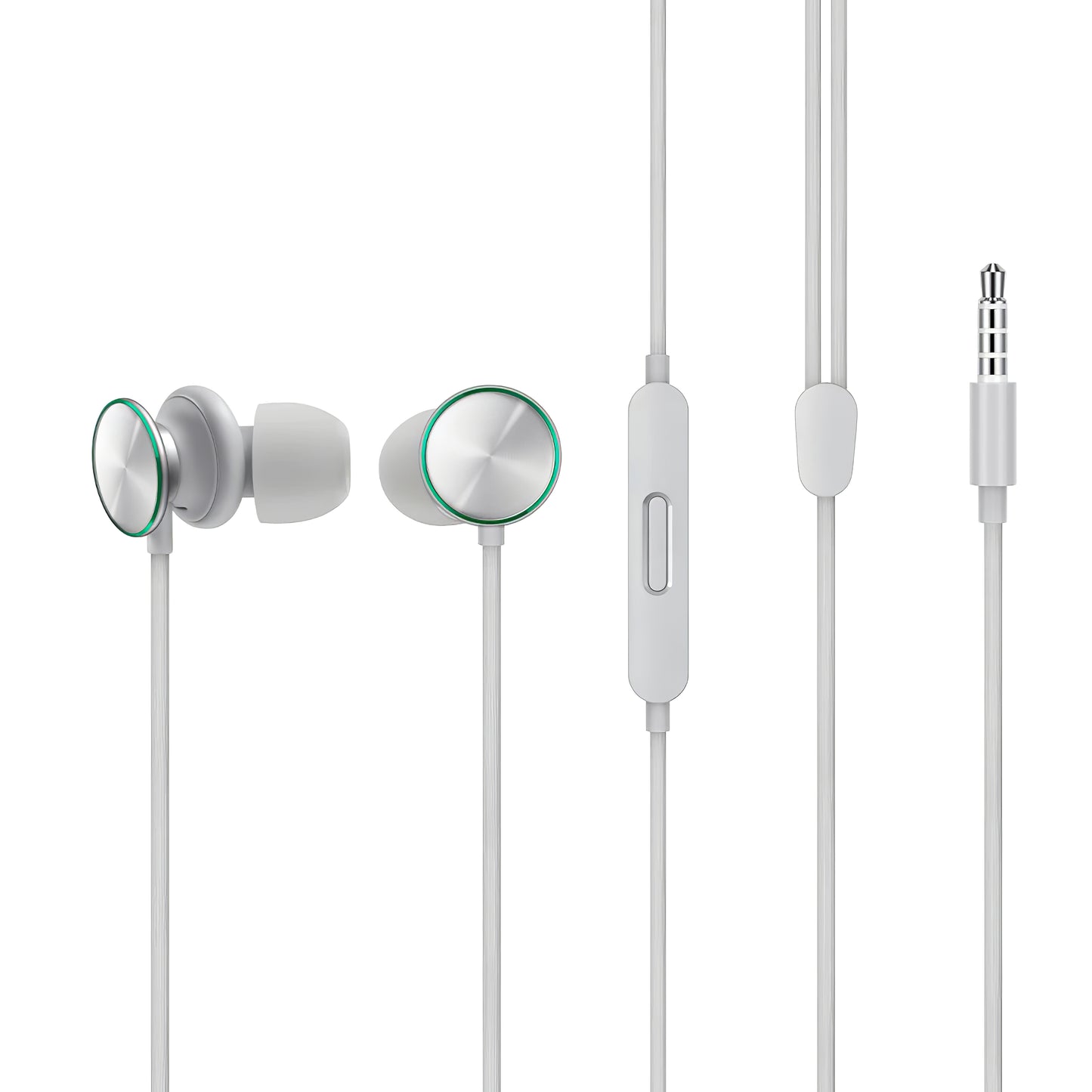 Mains libres 3.5mm Oppo MH151, Gris