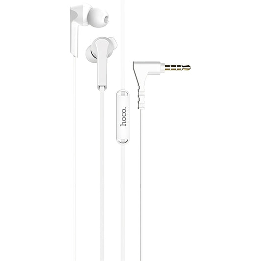 Handsfree 3.5mm HOCO M72 Admire, Blanc