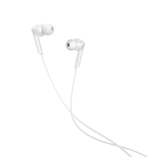 Handsfree 3.5mm HOCO M72 Admire, Blanc