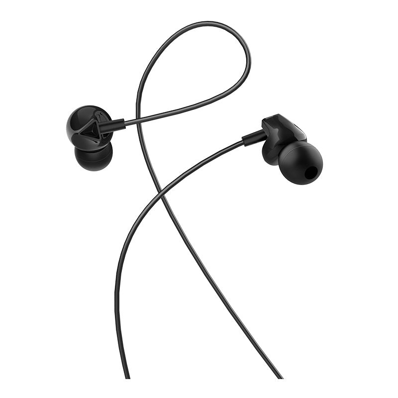 Écouteurs mains libres 3,5 mm HOCO M60 Perfect Sound, Noir