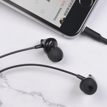 Écouteurs mains libres 3,5 mm HOCO M60 Perfect Sound, Noir