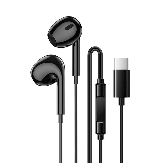 Écouteurs USB-C Borofone BM100 Max Fuente, Noir