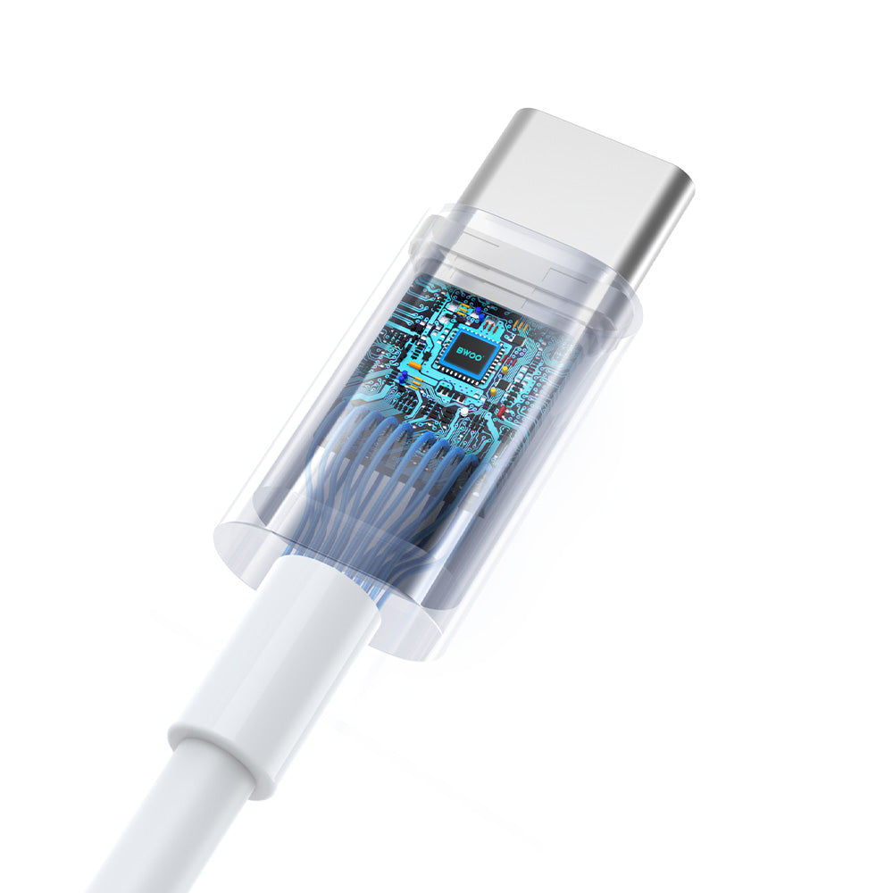 Casque mains libres USB-C BWOO HF175, Blanc