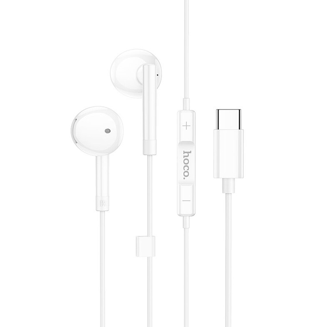 Handsfree USB-C HOCO M95, Blanc