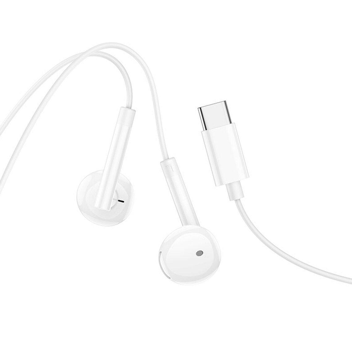 Handsfree USB-C HOCO M95, Blanc