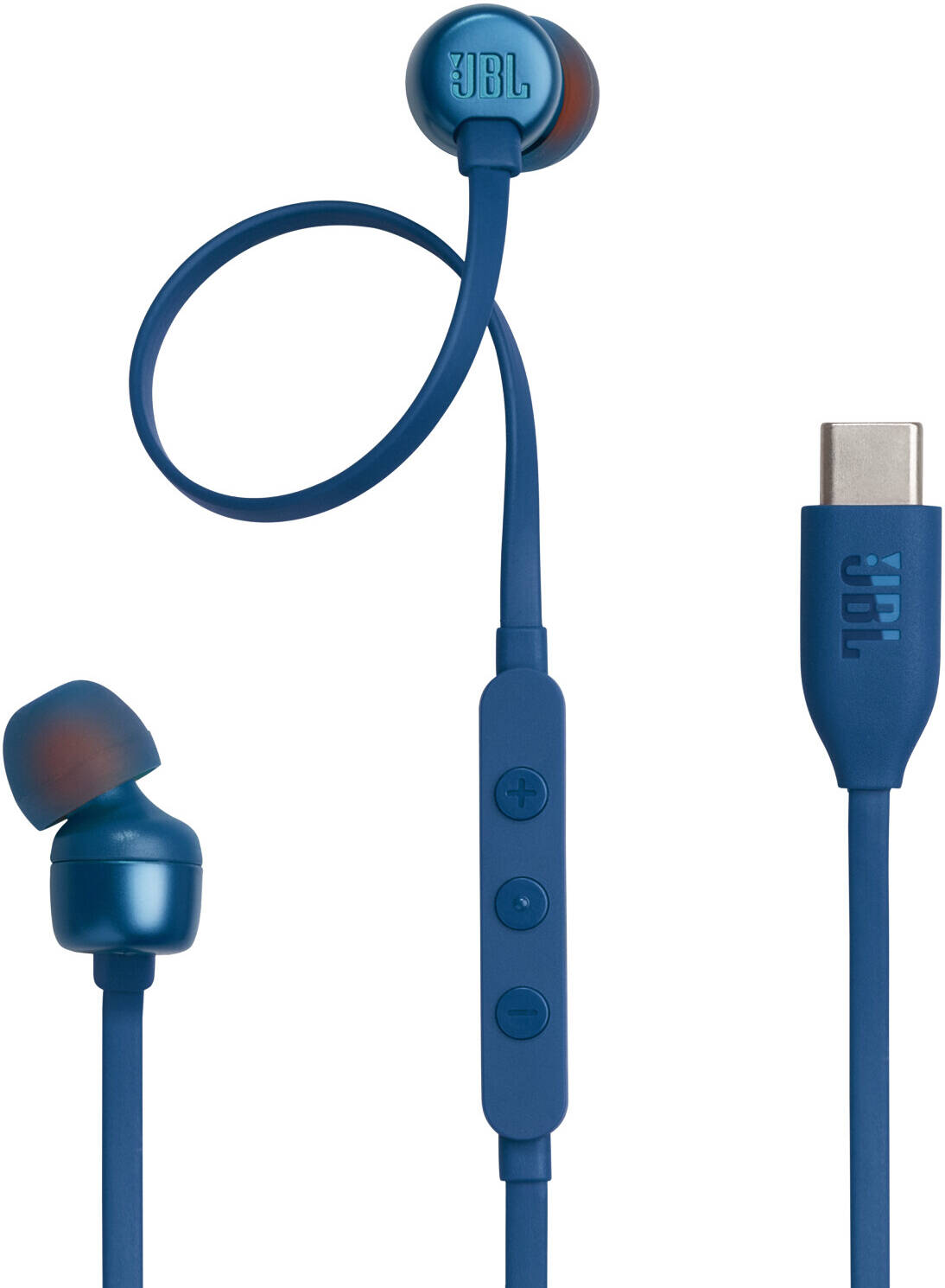 Écouteurs mains libres USB-C JBL Tune 310C, Bleu JBLT310CBLU