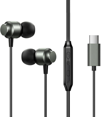 Kit mains libres USB-C Joyroom JR-EC06, Gris