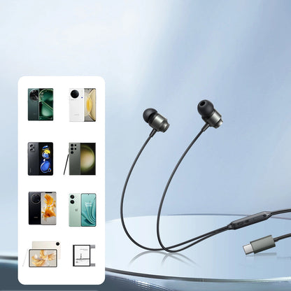 Kit mains libres USB-C Joyroom JR-EC06, Gris