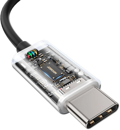 Écouteurs mains libres USB-C Joyroom JR-EC07, Noir