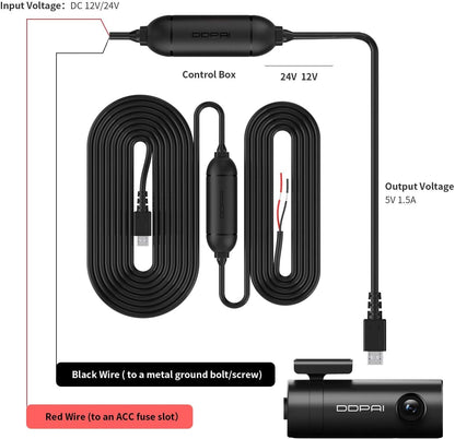 Hardwire DDPAI pour Camera Mini Pro