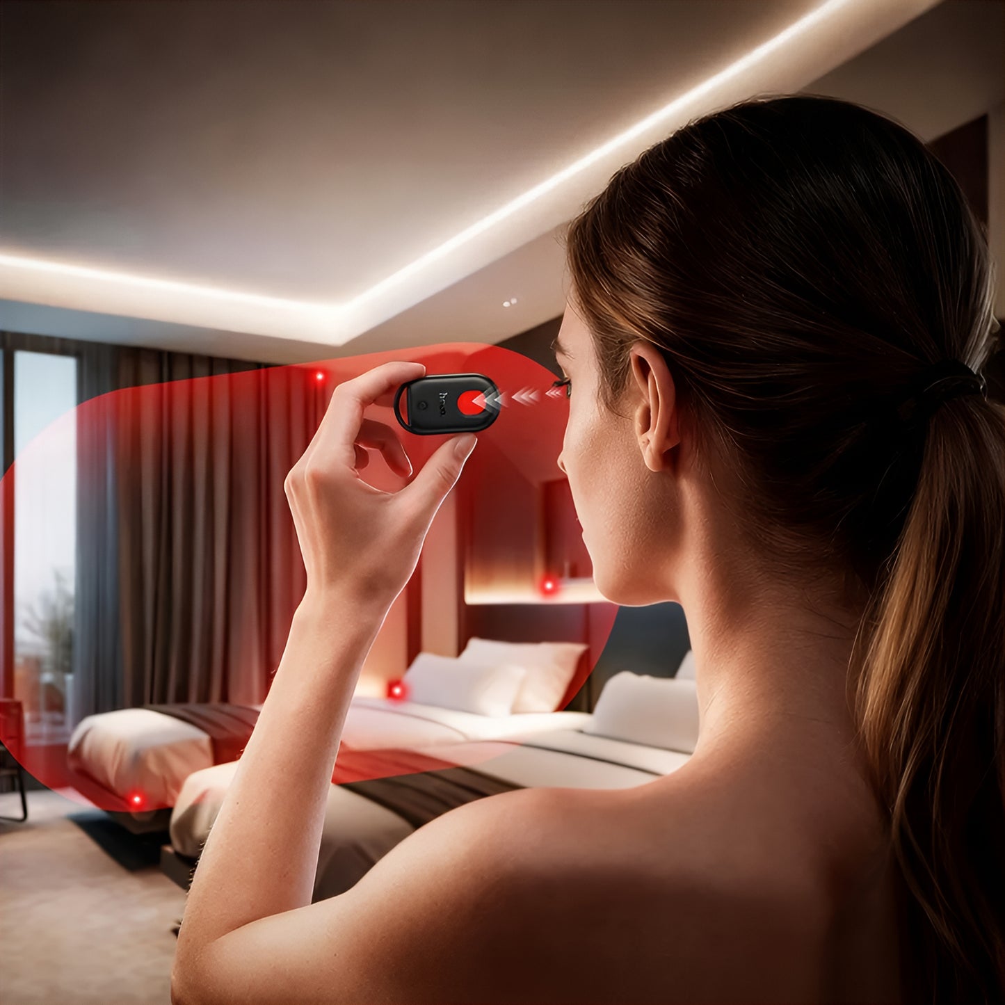 HOCO SmartTag E95 3en1 pour série iOS, Noir