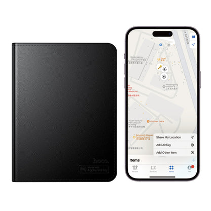 HOCO SmartTag Passport E91G pour iOS Series, Noir