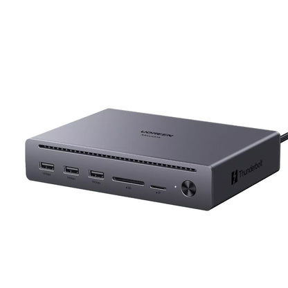 Hub Thunderbolt UGREEN U712, 10en1, Gris