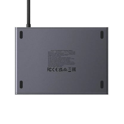Hub Thunderbolt UGREEN U712, 10en1, Gris
