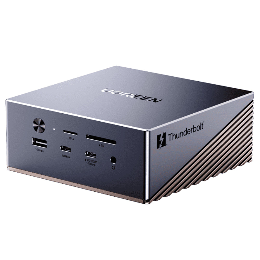 Hub Thunderbolt UGREEN U716, 17en1, Gris