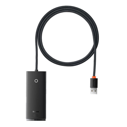 Hub USB Baseus Lite, 5en1, Noir WKQX030101