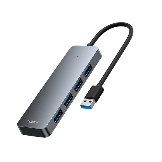 Hub USB Baseus UltraJoy Lite, 4 x USB-A 3.0, Gris B0005280B811-00