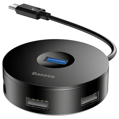 Baseus AirJoy USB-C Hub, 3 x USB-A - 1 x USB-A 3.0, noir CAHUB-G01 CAHUB-G01 