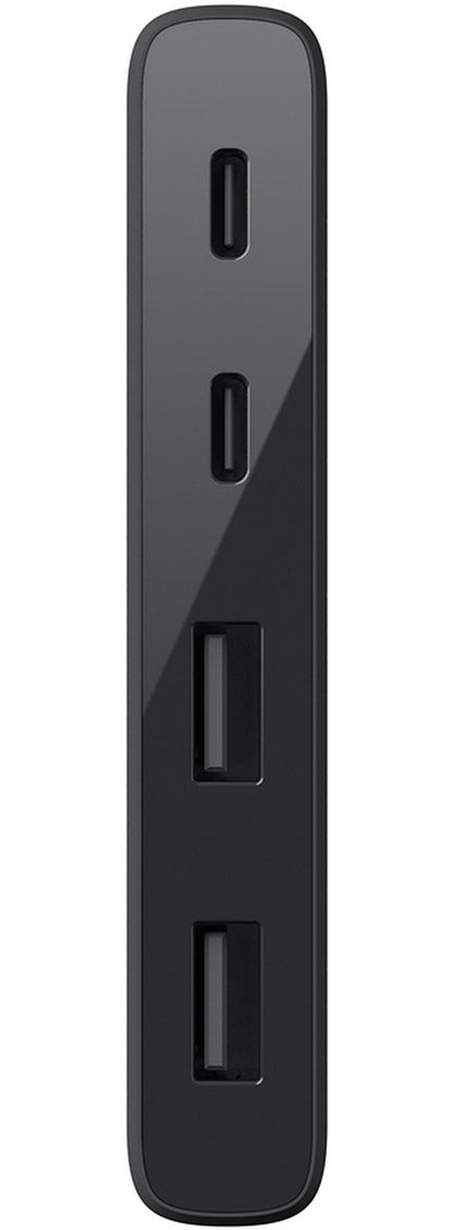 Hub USB-C Belkin Mini, 2 x USB-A 3.1 - 2 x USB-C, Noir F4U090btBLK