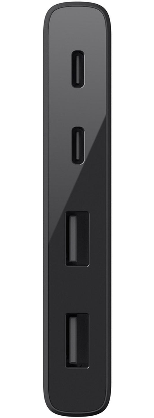 Hub USB-C Belkin Mini, 2 x USB-A 3.1 - 2 x USB-C, Noir F4U090btBLK