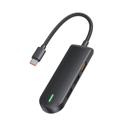 Hub USB-C McDodo HU-1430 Star, 5en1, Noir