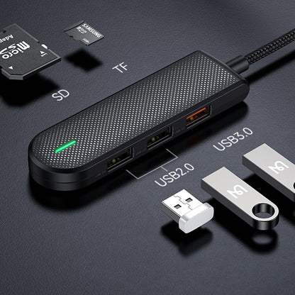 Hub USB-C McDodo HU-1430 Star, 5en1, Noir
