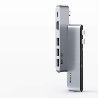 Hub USB-C UGREEN pour Apple MacBook Pro / Air Series, 3 x USB-A 3.0 - 1 x USB-C - 1 x HDMI, Gris
