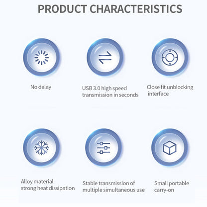 Hub USB Techsuit H14 ZenithDock, 4en1, Gris