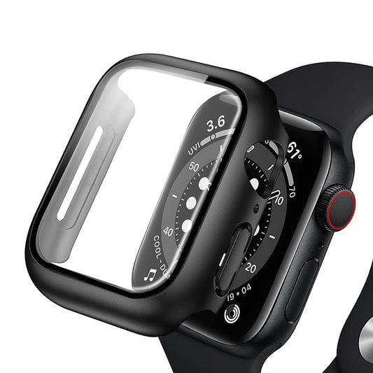Coque Anank Screen Guard pour Apple Watch Series 7 45mm, Noire